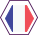 Pictogramme drapeau français